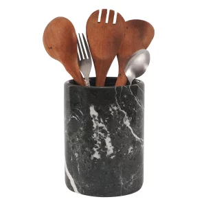 Handmade Marble Utensil Holder – Home Accessories