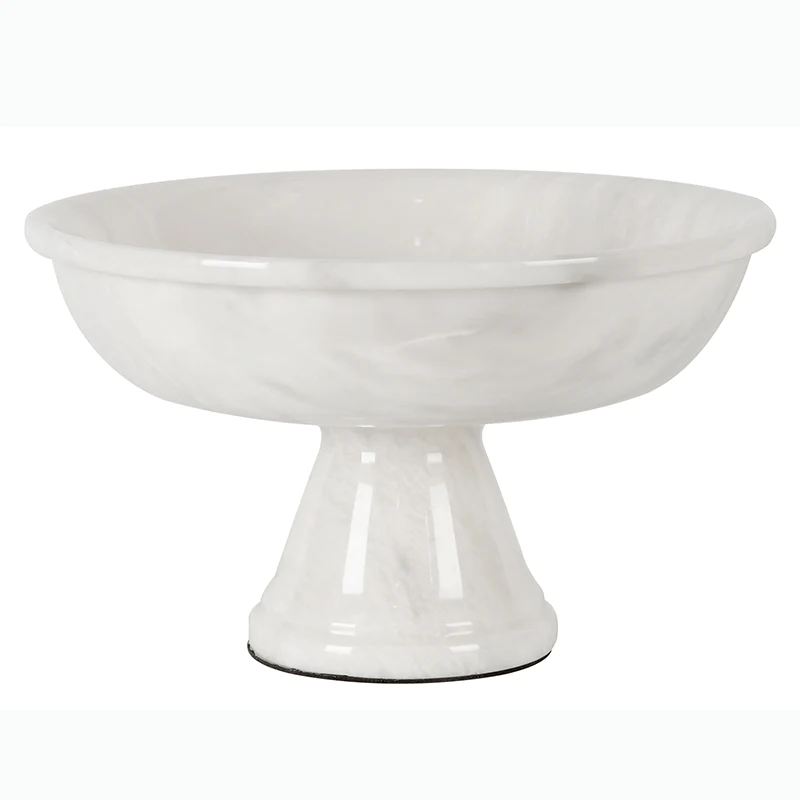 Handmade Marble Pedestal Bowl