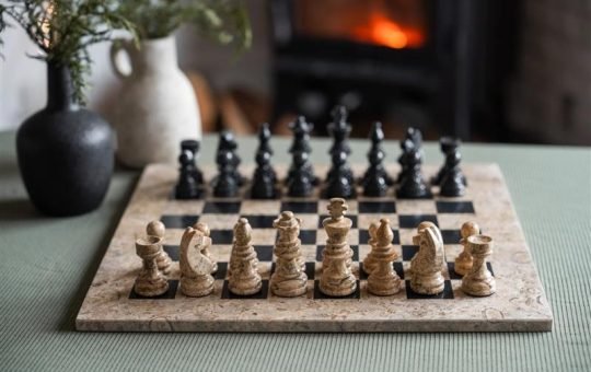 Chess by the fireplace jpg